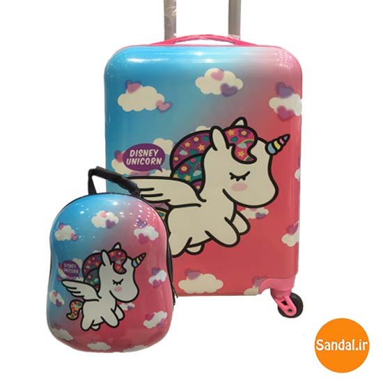 چمدان کودک یونی کرن مدل 2535 ( Unicorn Baggage )