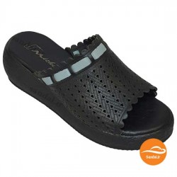 دمپایی زنانه چرمی میشل کد 054 - 110