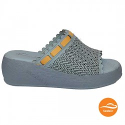 دمپایی زنانه چرمی میشل کد 054 - 113